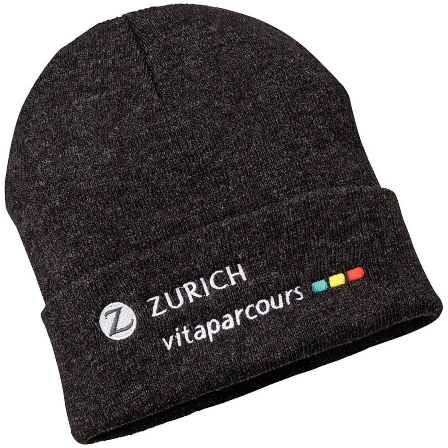 Klassische Strickmütze