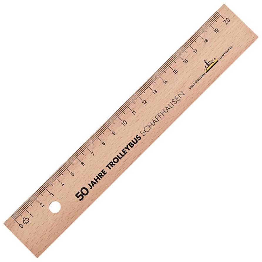 Holzlineal 20cm