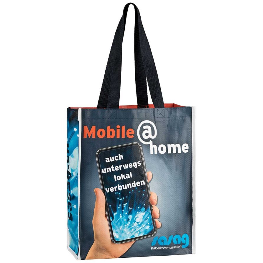 Shopping Tasche mit Logo 42x40x16cm