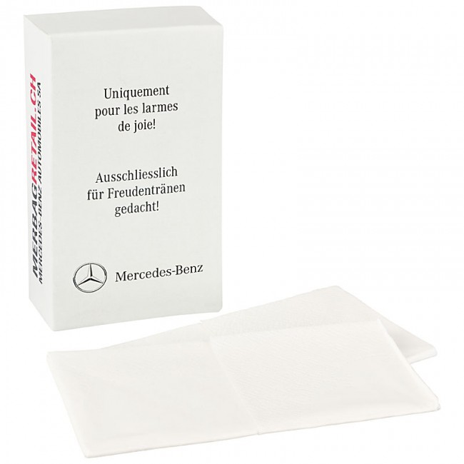 Taschentücher in Kartonbox