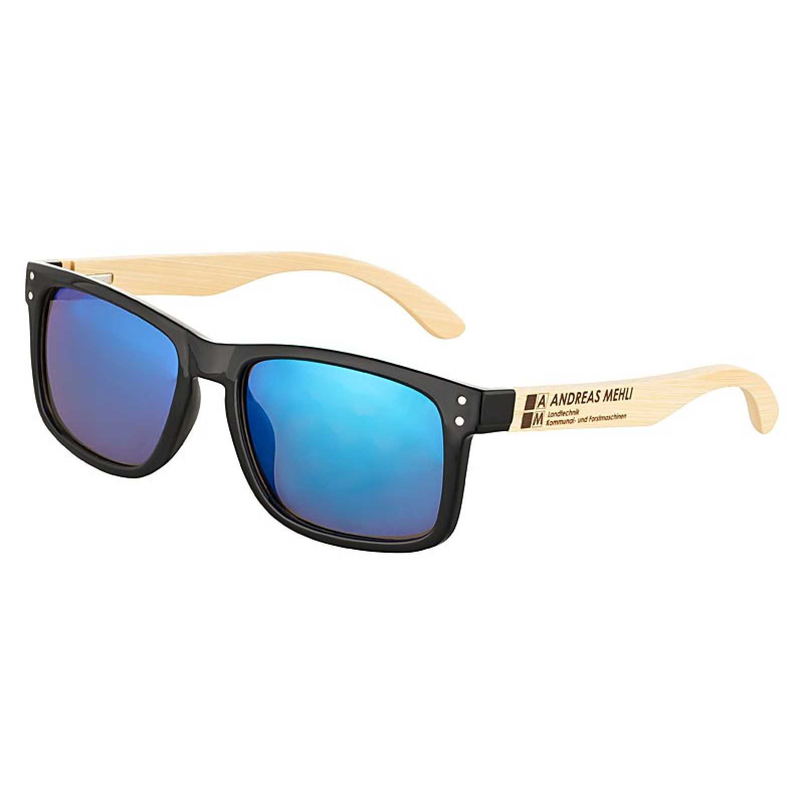 Sonnenbrille mit Logo bedrucken - günstig mit WIPEX Werbeartikel, schnell und